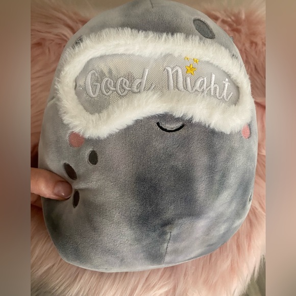 {EUC} Squishmallows Space Squad Boulder Moon 8" - Picture 2 of 5